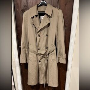 Stanley Blacker Vintage Trenchcoat, Dark Beige, Removeable Wool Lining 40 REG